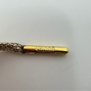 Golden Goose Gold and Silver Braided lace